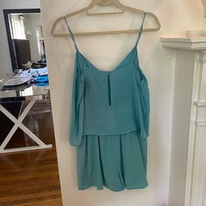 Lavender Brown Romper